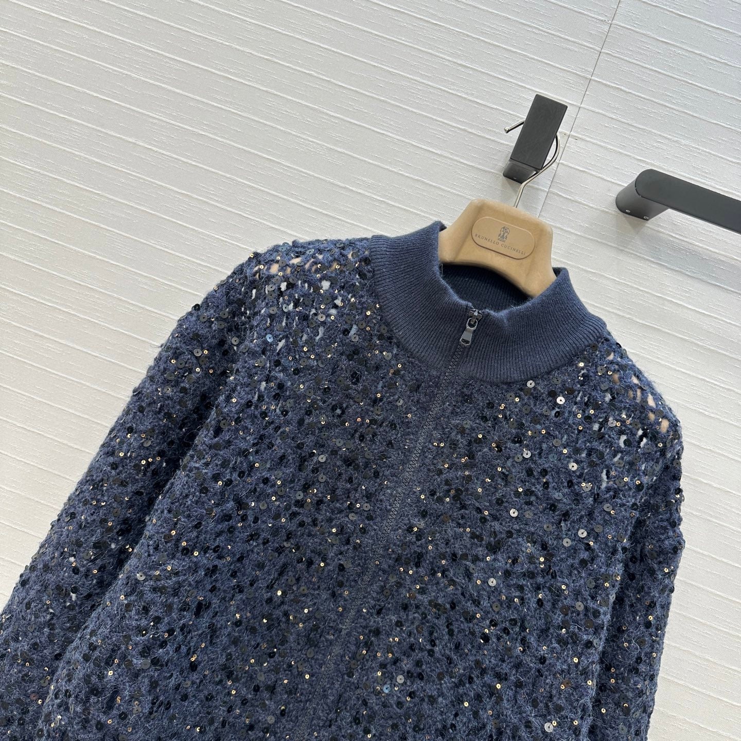 25fw embroidered cardigan