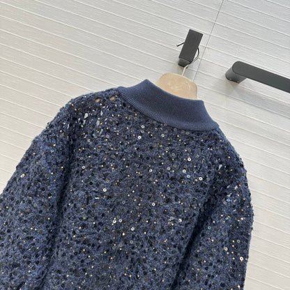 25fw embroidered cardigan