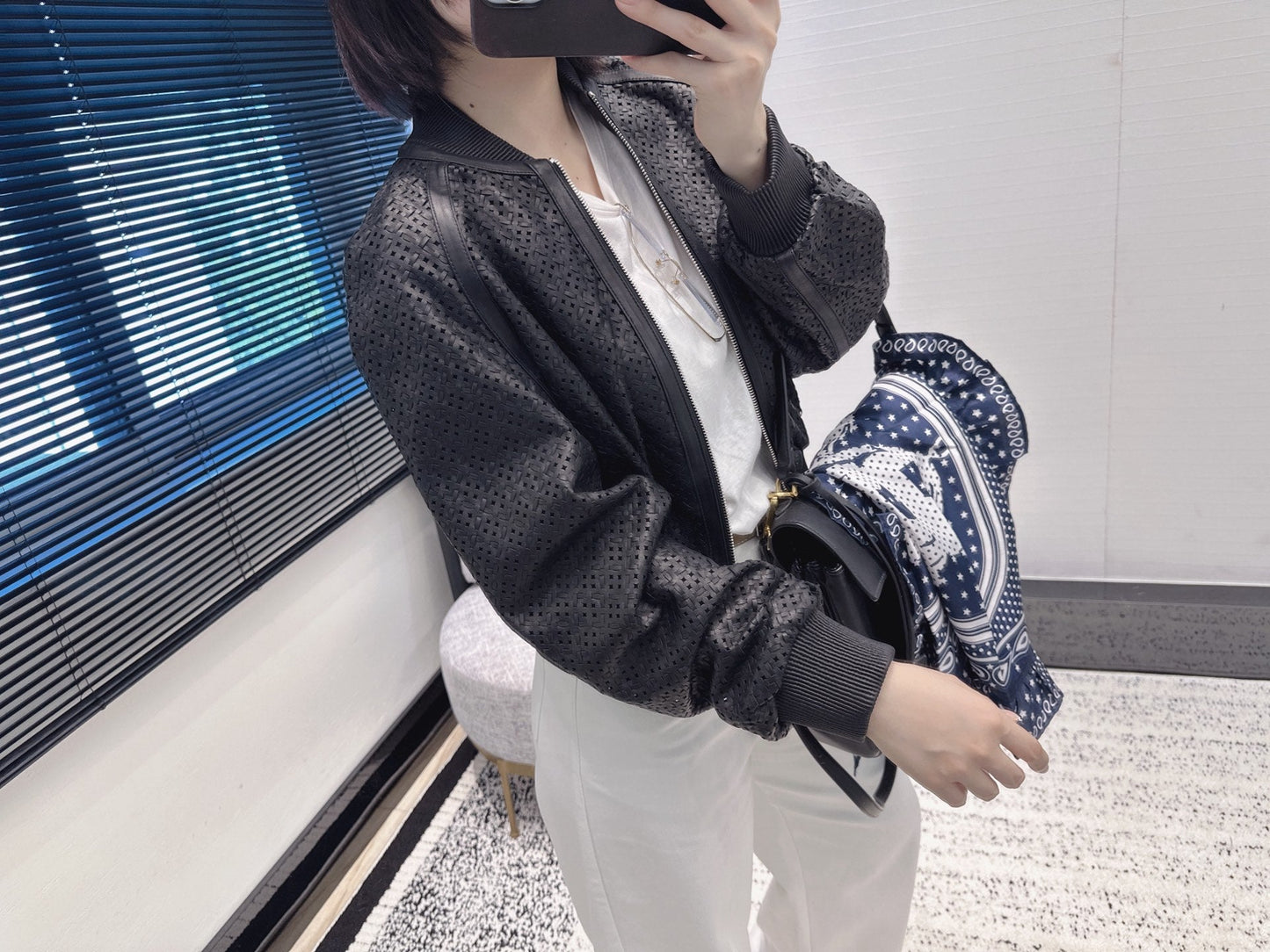 25fw leather jacket