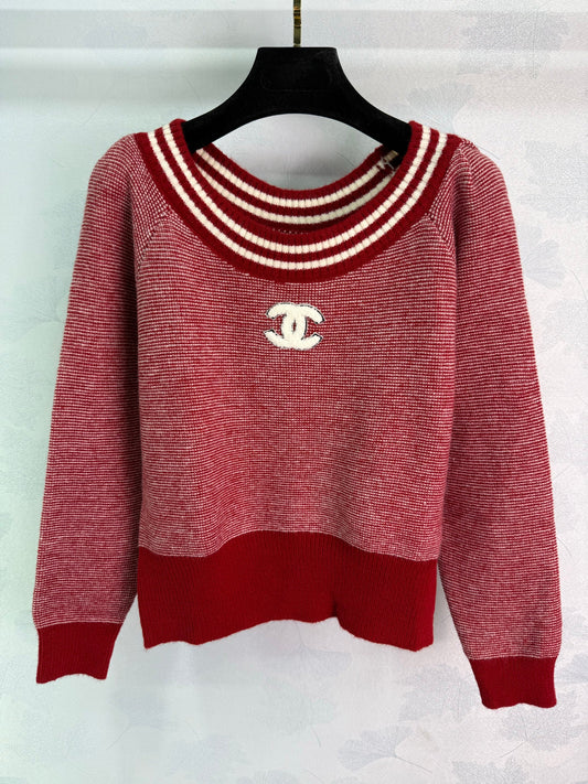 25fw new one-shoulder sweater