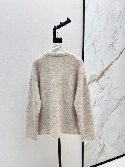 25fw new wool V-neck jacket