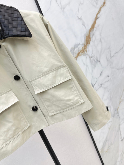 25fw new woven lapel jacket