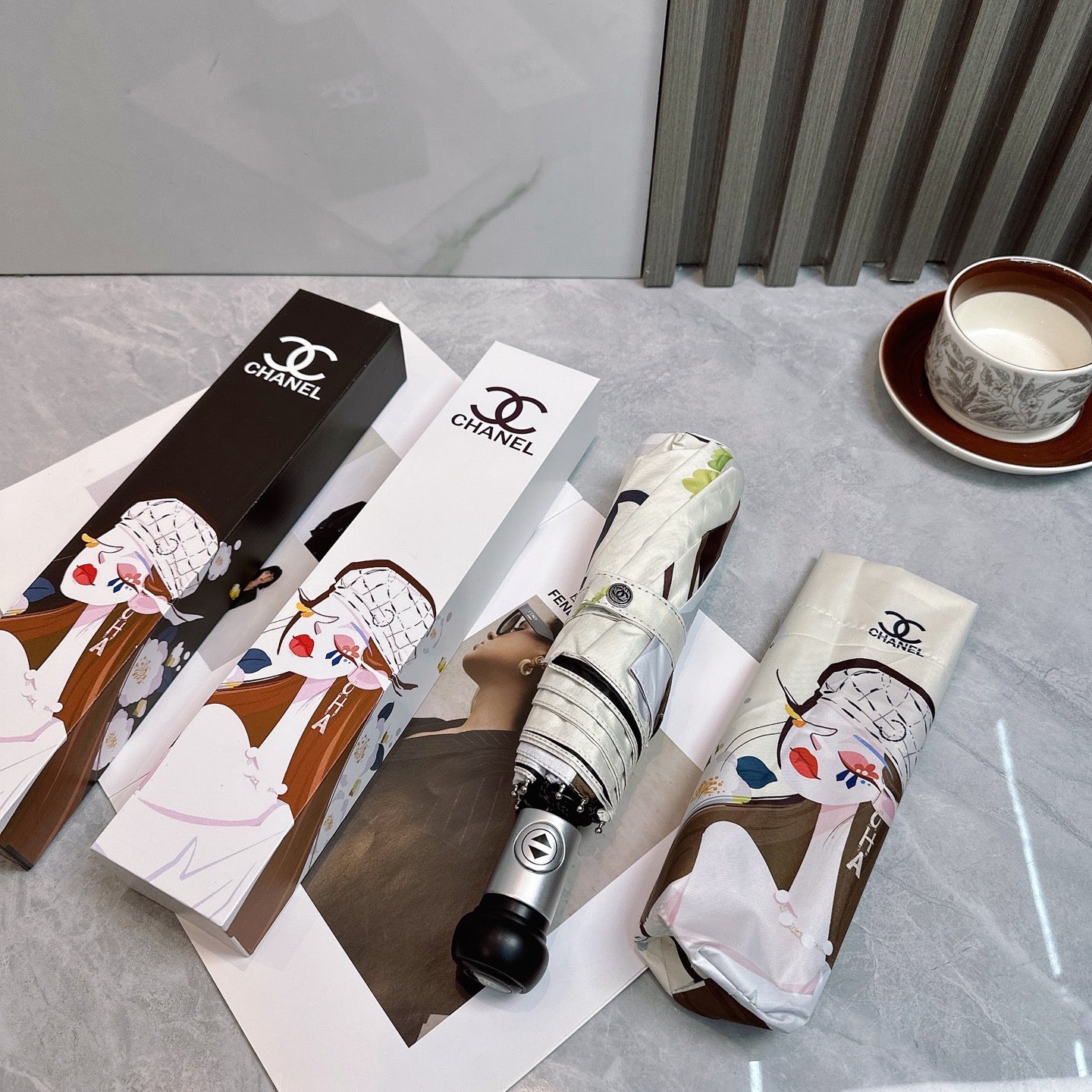 25ss new fully automatic folding umbrella