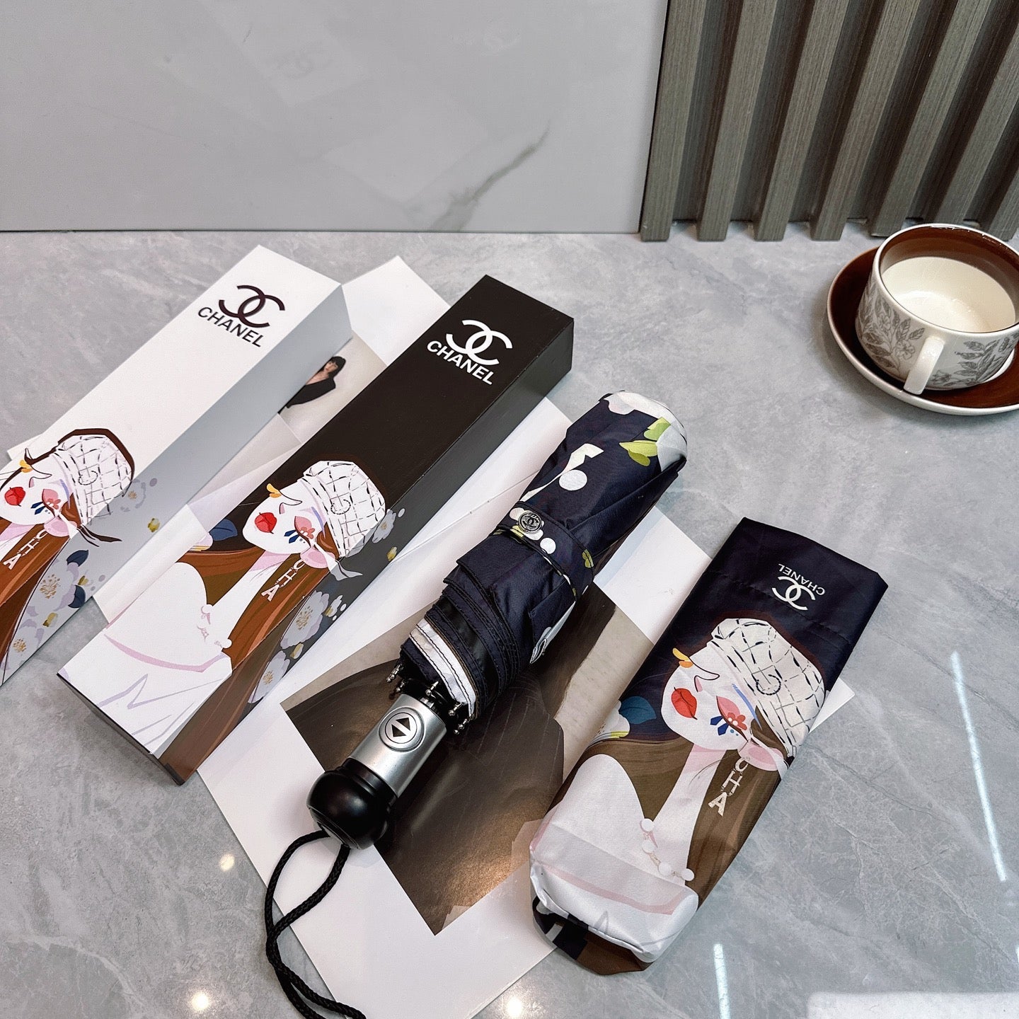 25ss new fully automatic folding umbrella