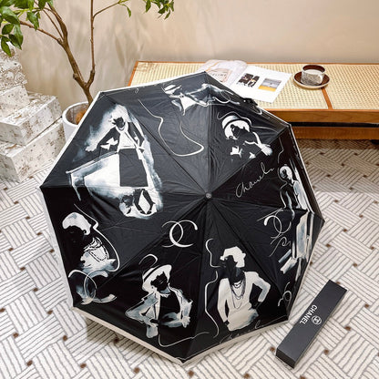 New automatic folding umbrella