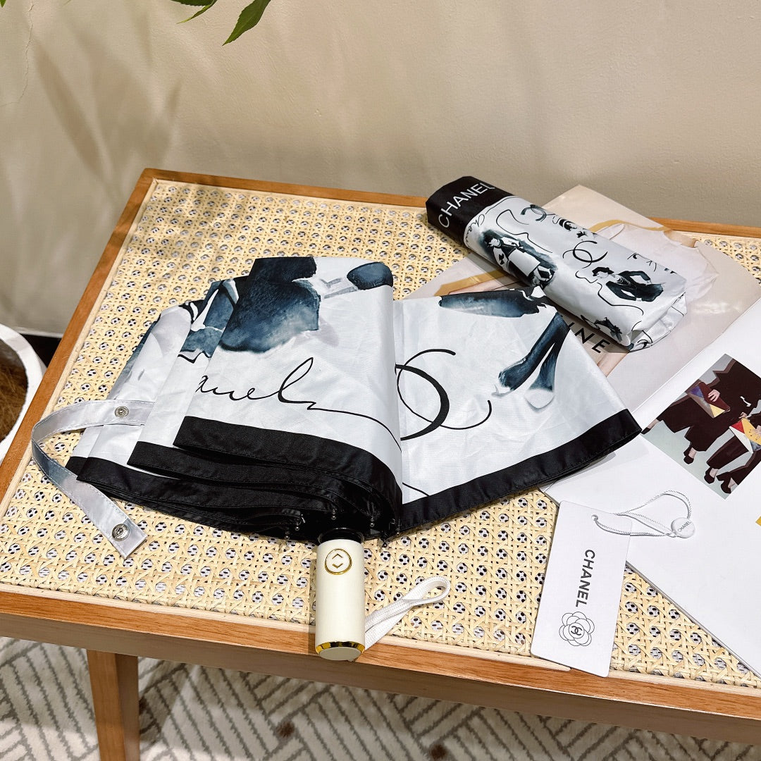 New automatic folding umbrella