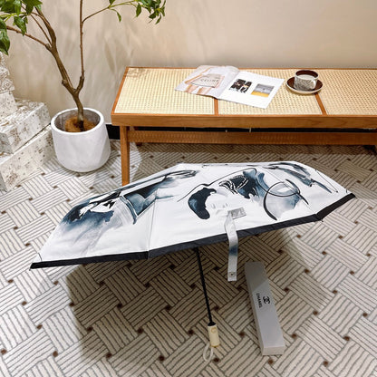New automatic folding umbrella