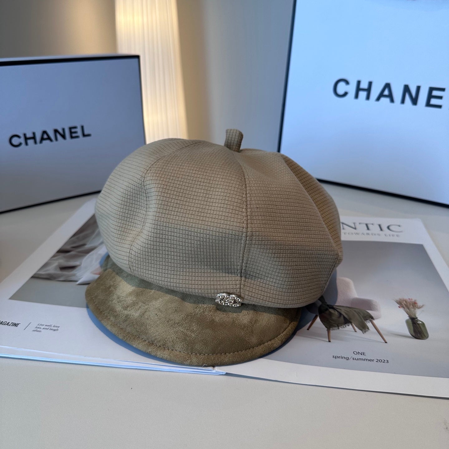 25fw new octagonal hat