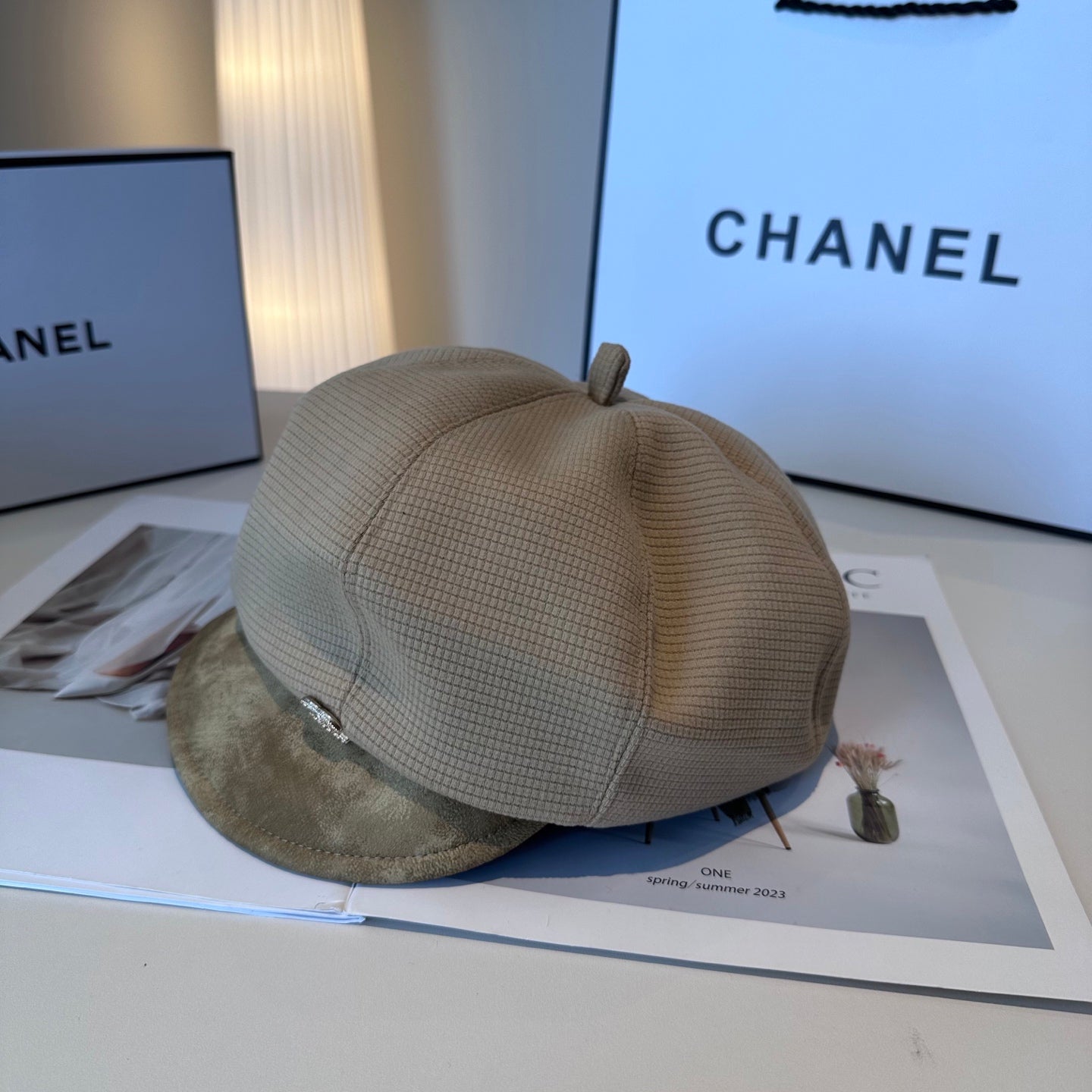 25fw new octagonal hat