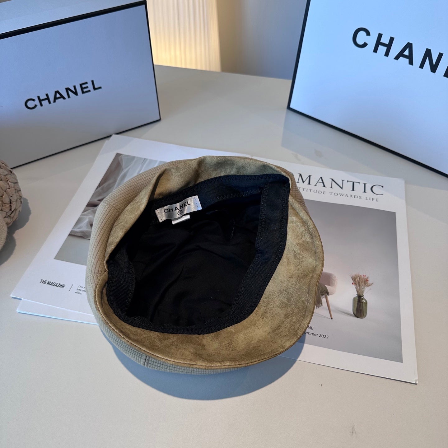 25fw new octagonal hat