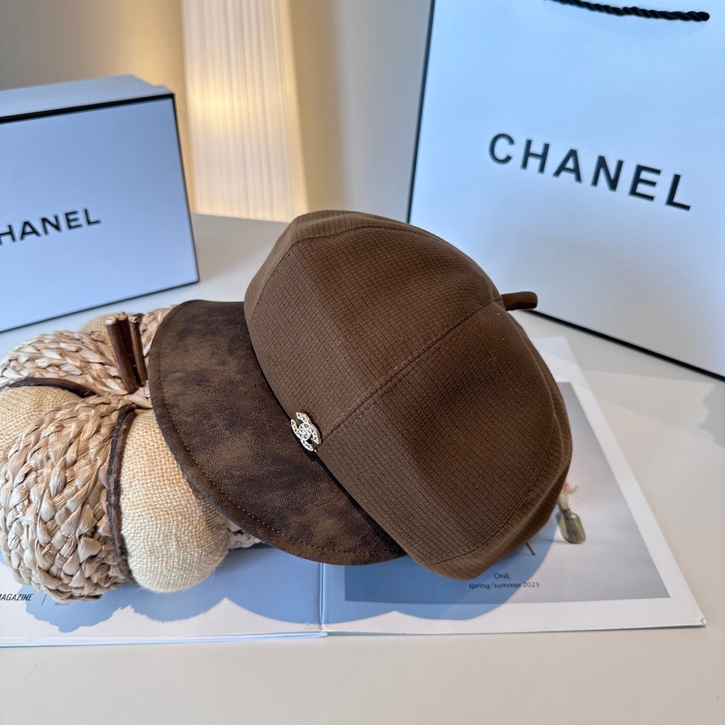25fw new octagonal hat