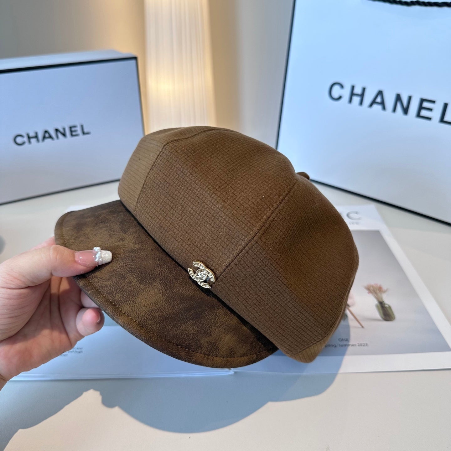 25fw new octagonal hat