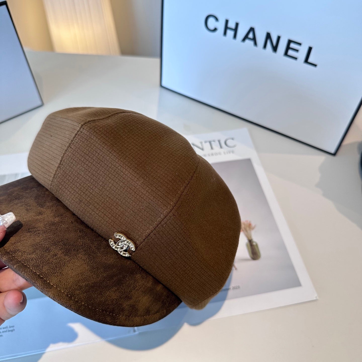 25fw new octagonal hat