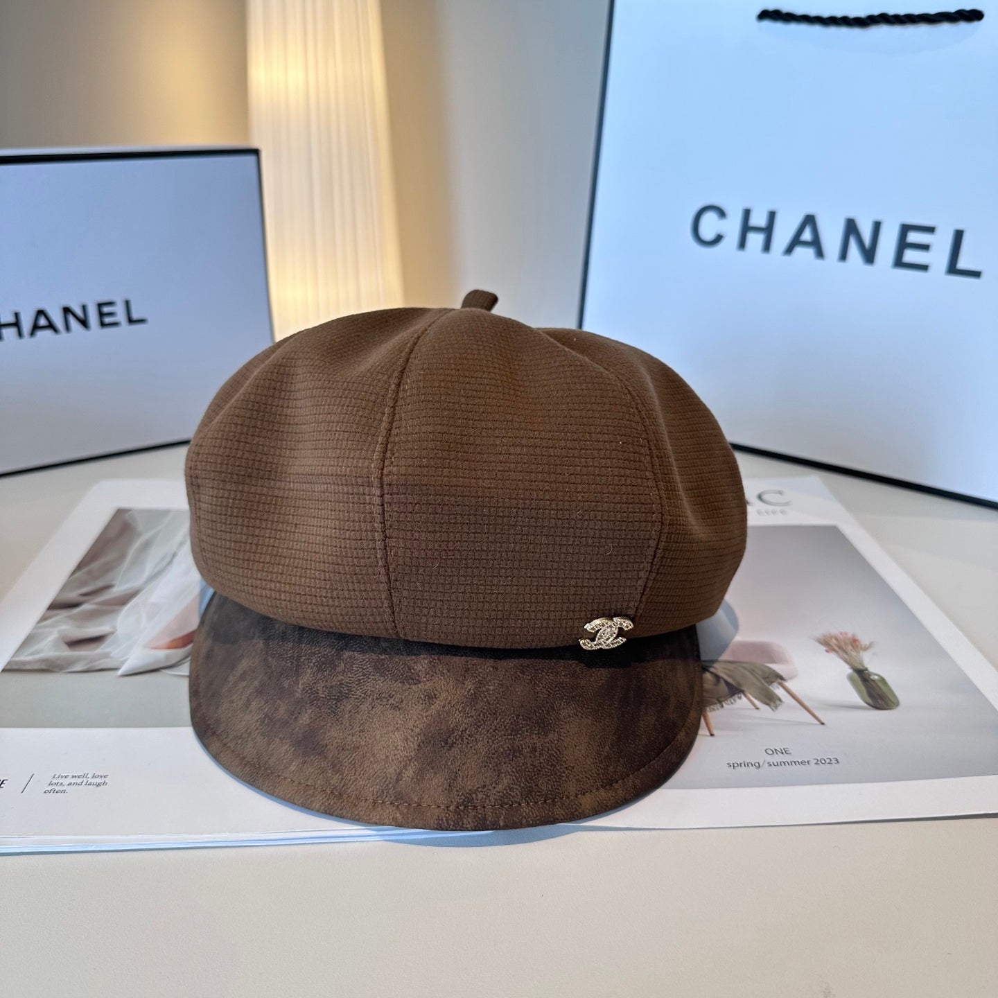 25fw new octagonal hat