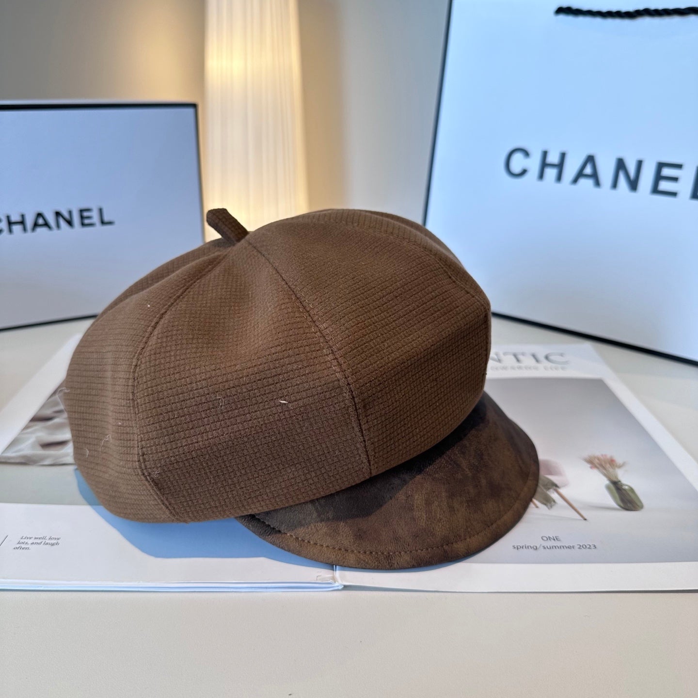 25fw new octagonal hat