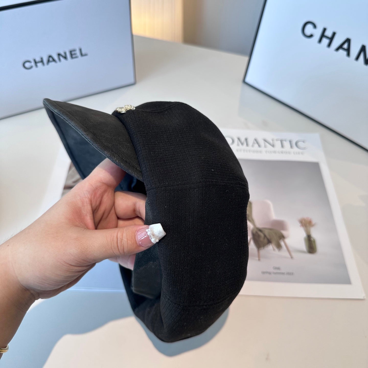 25fw new octagonal hat
