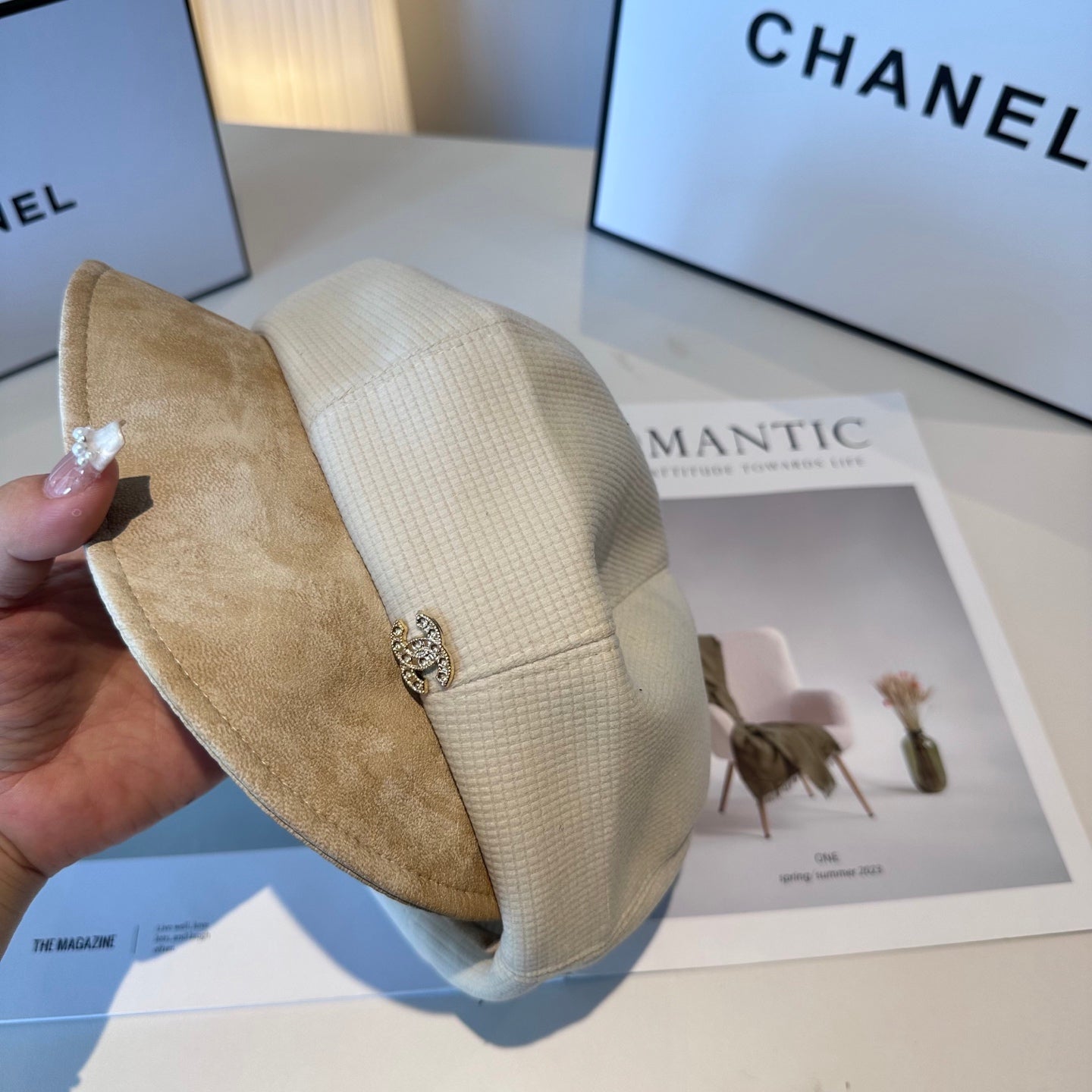 25fw new octagonal hat