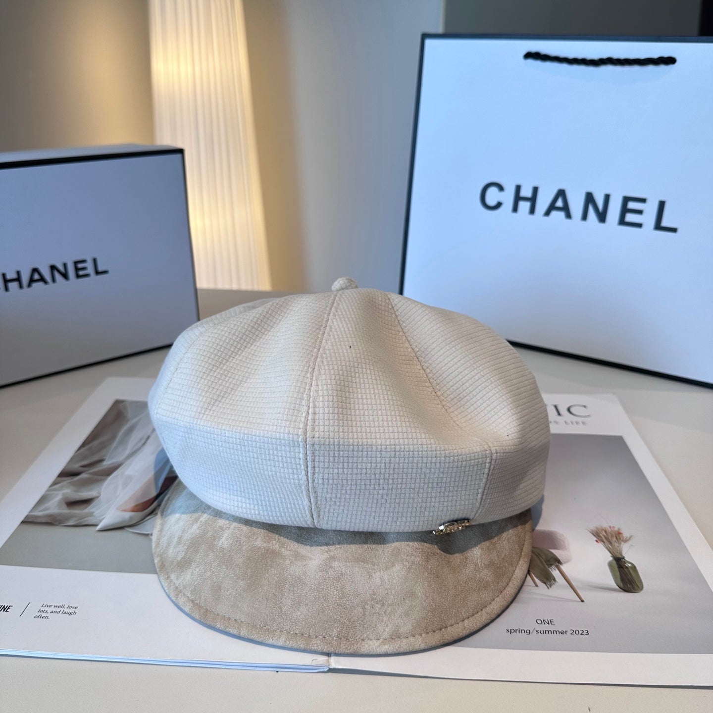 25fw new octagonal hat