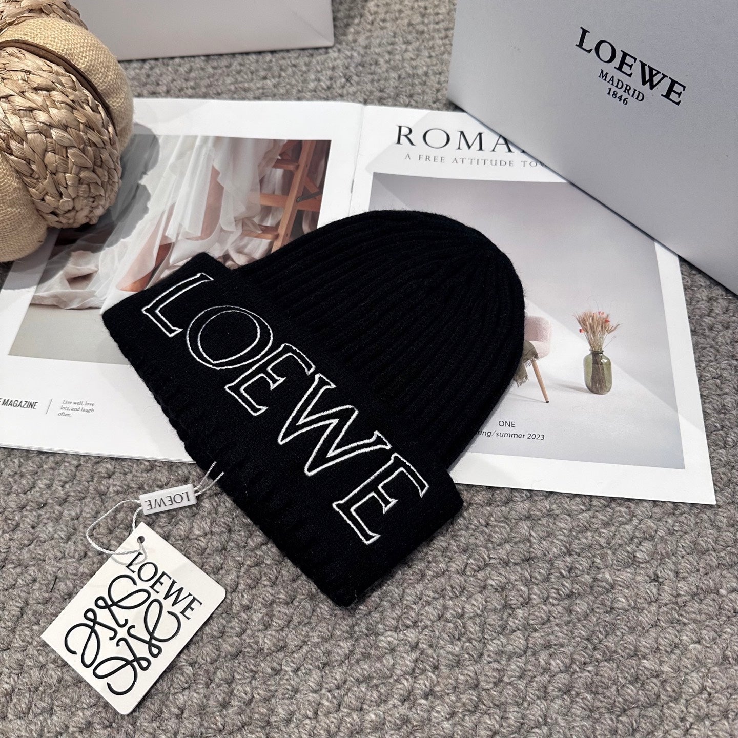 25fw new woolen hat