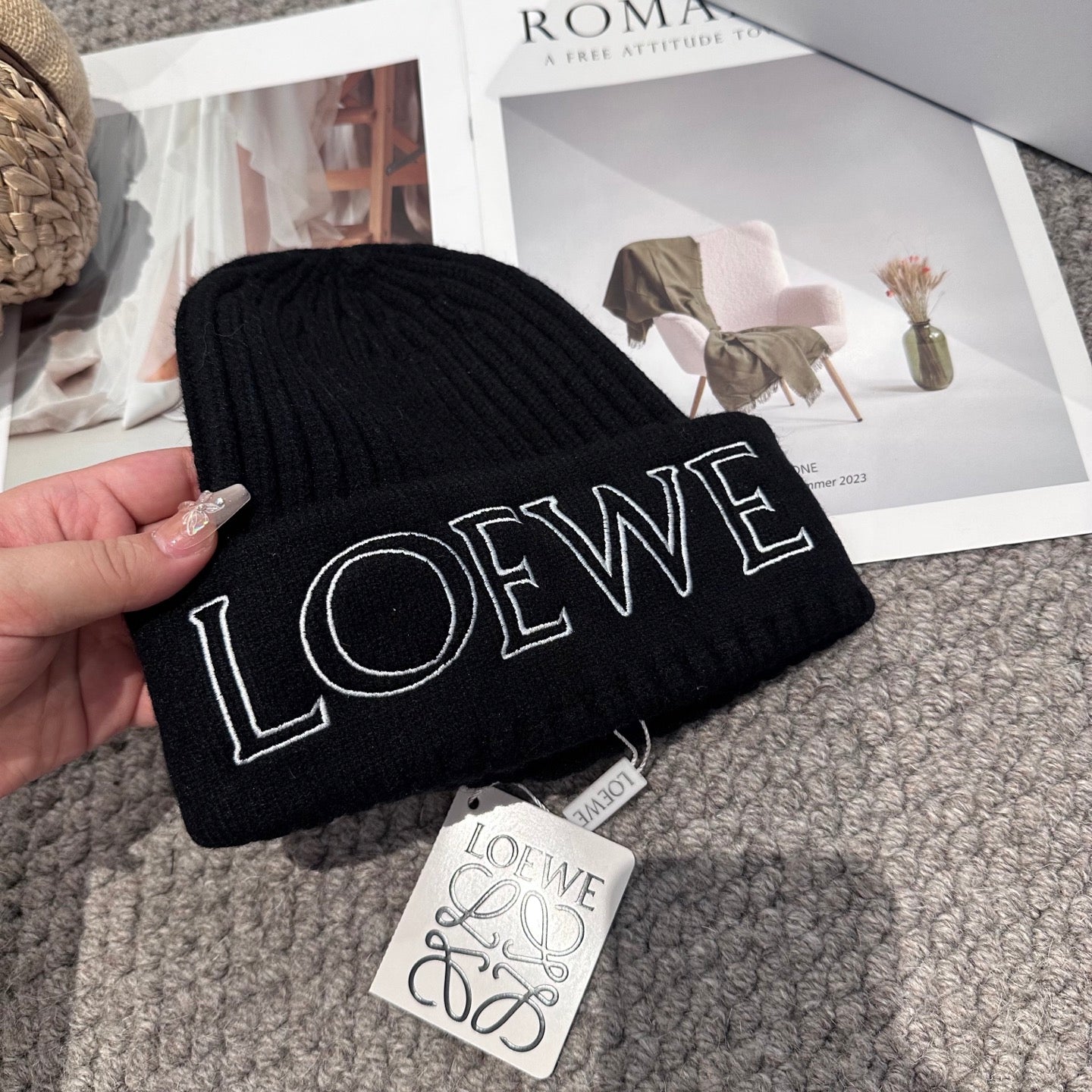 25fw new woolen hat