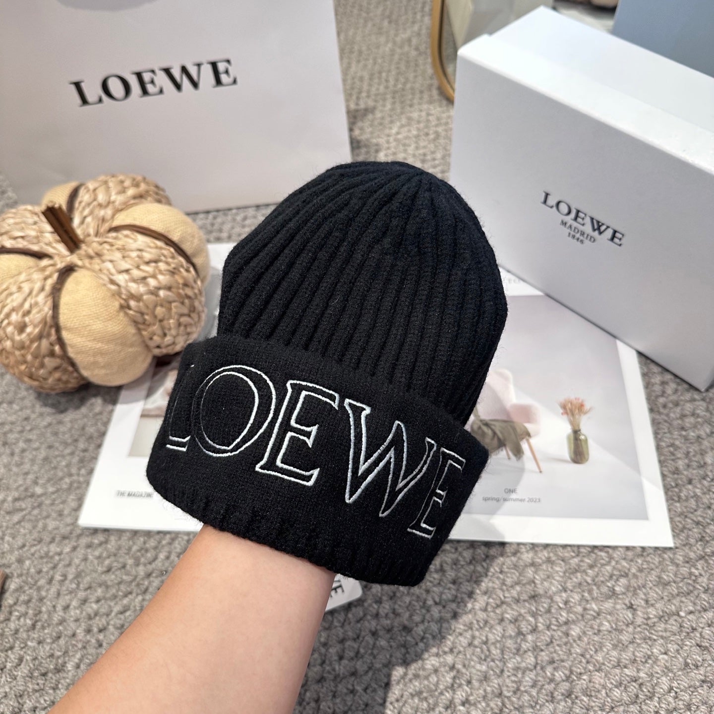 25fw new woolen hat
