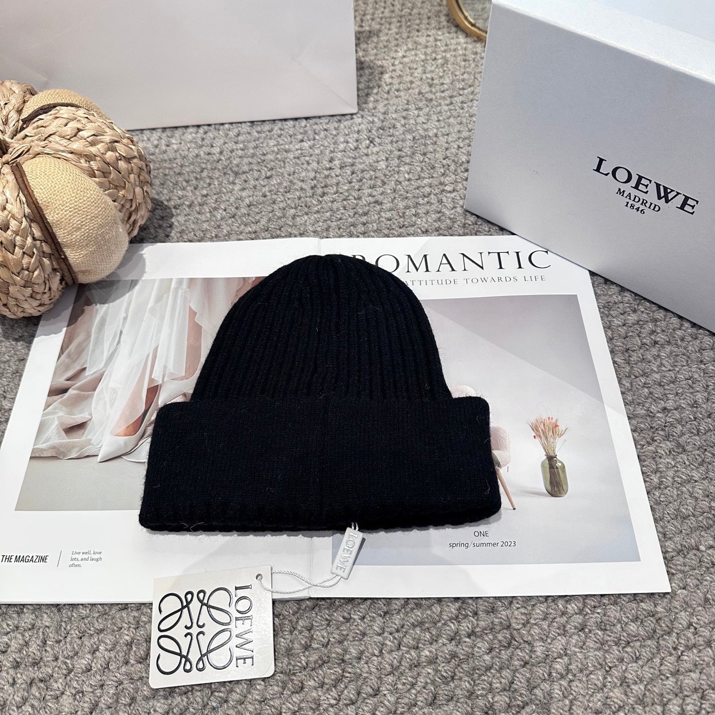 25fw new woolen hat