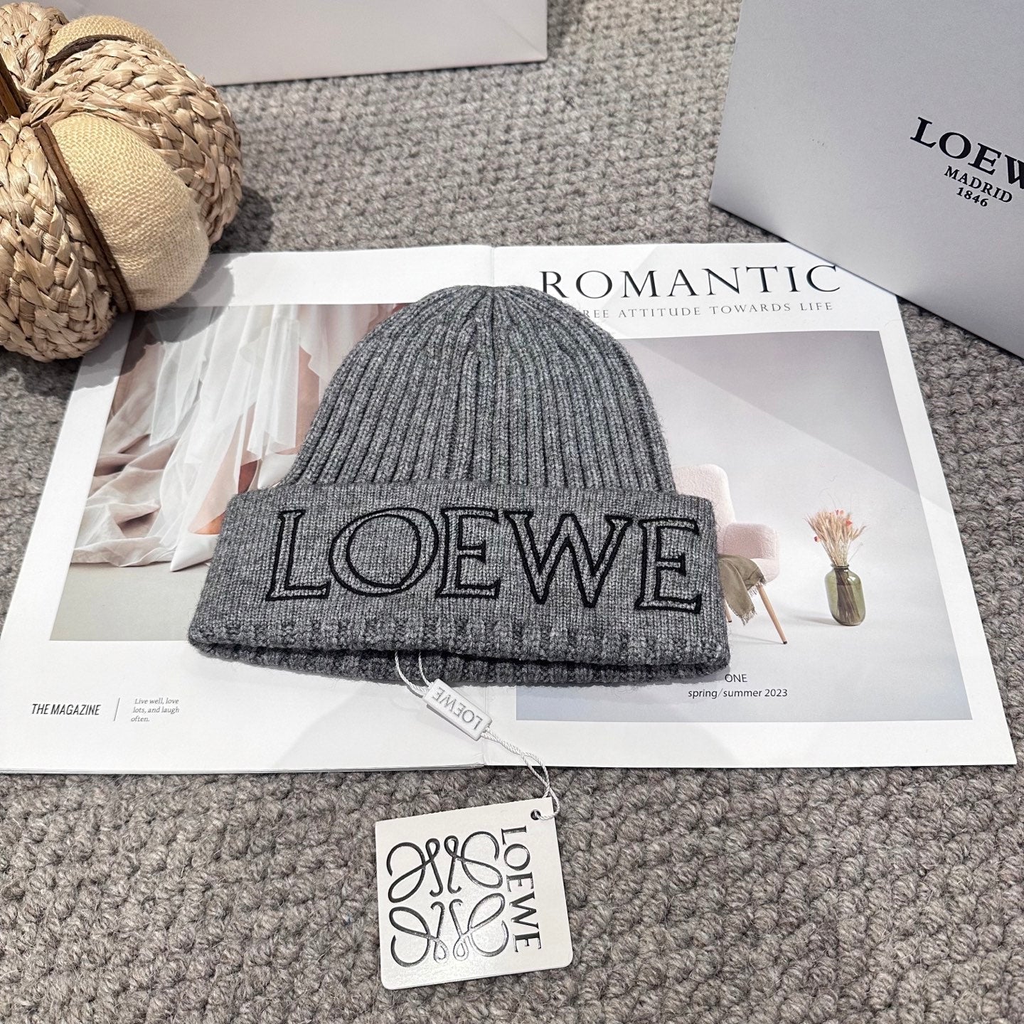 25fw new woolen hat