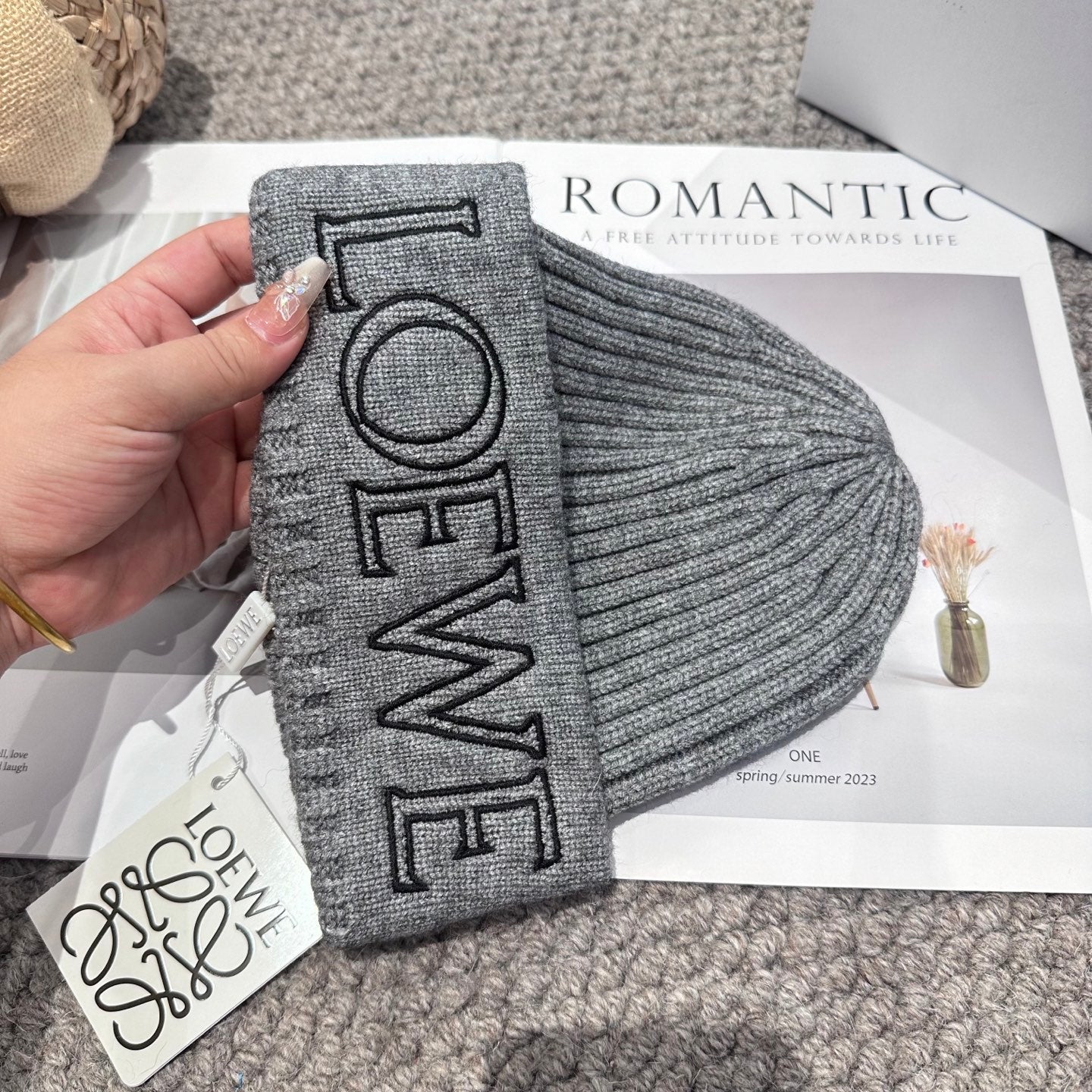 25fw new woolen hat