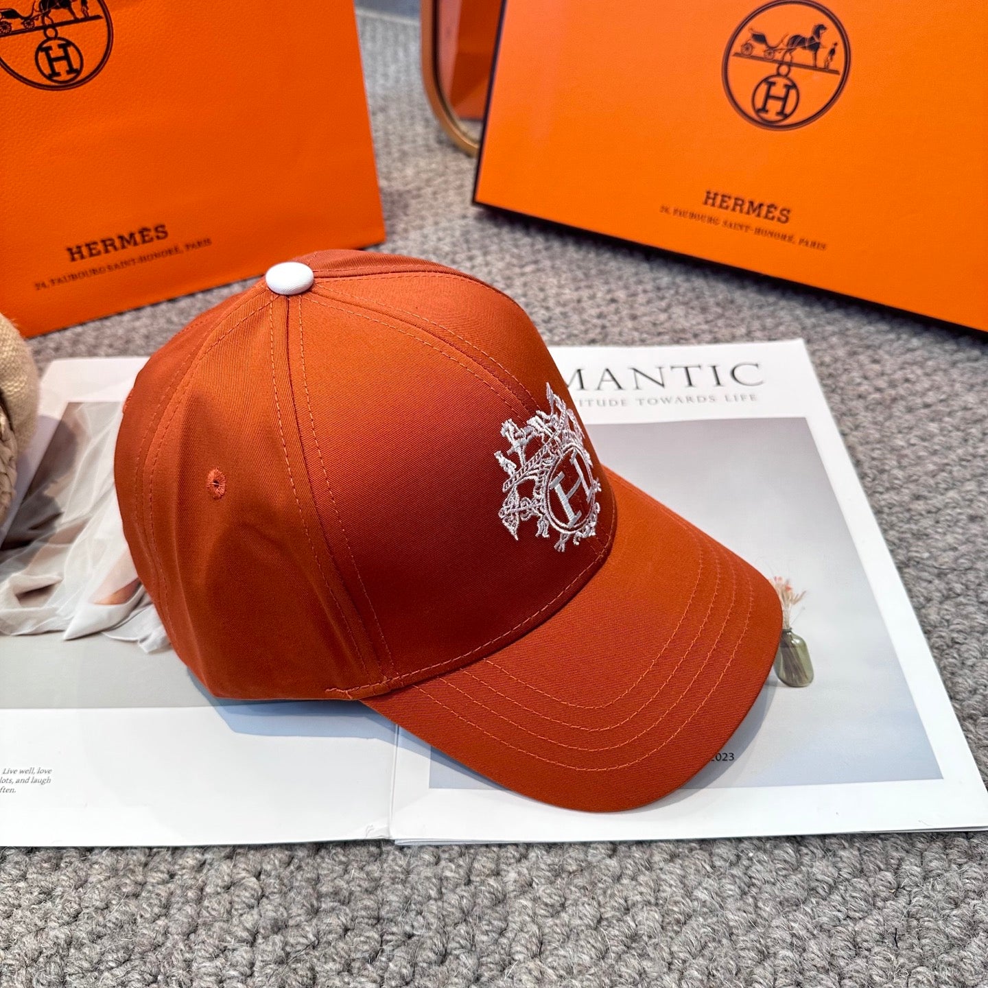 New baseball cap