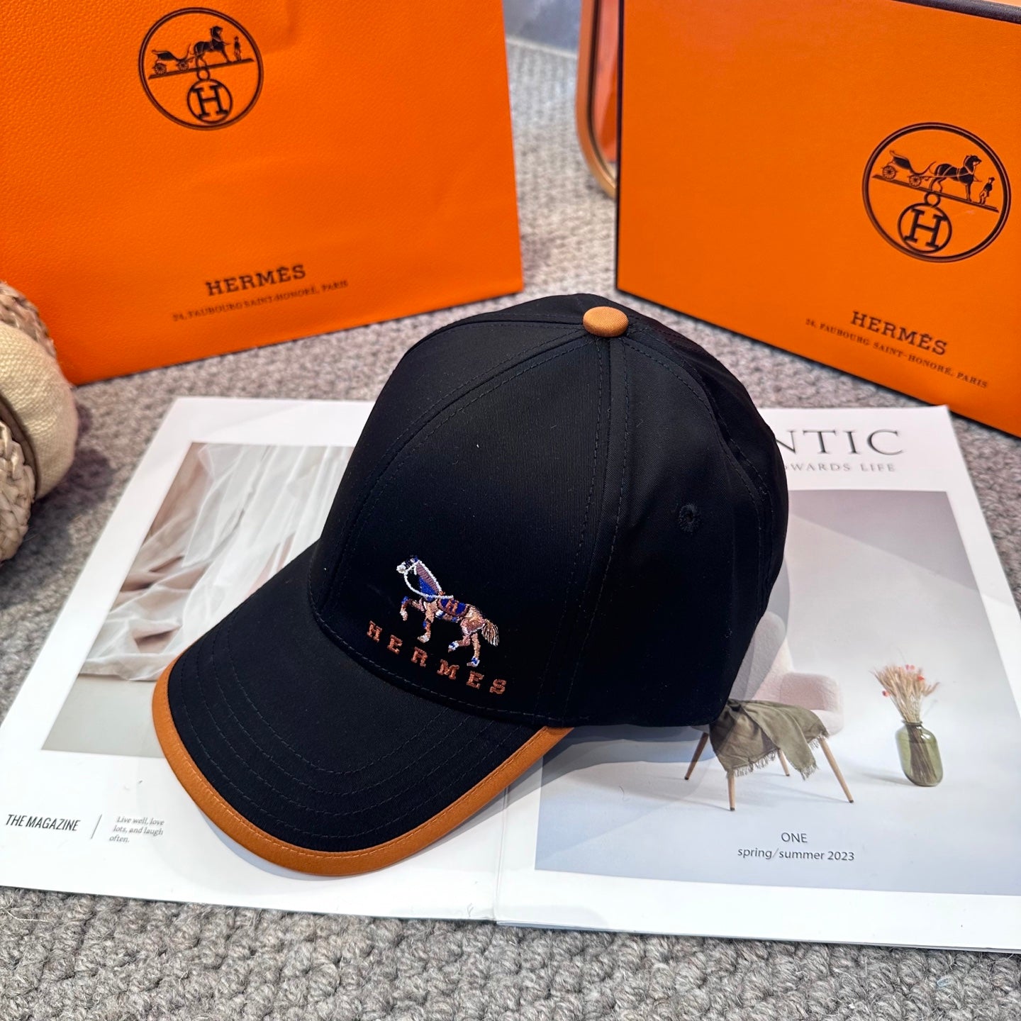 New baseball cap