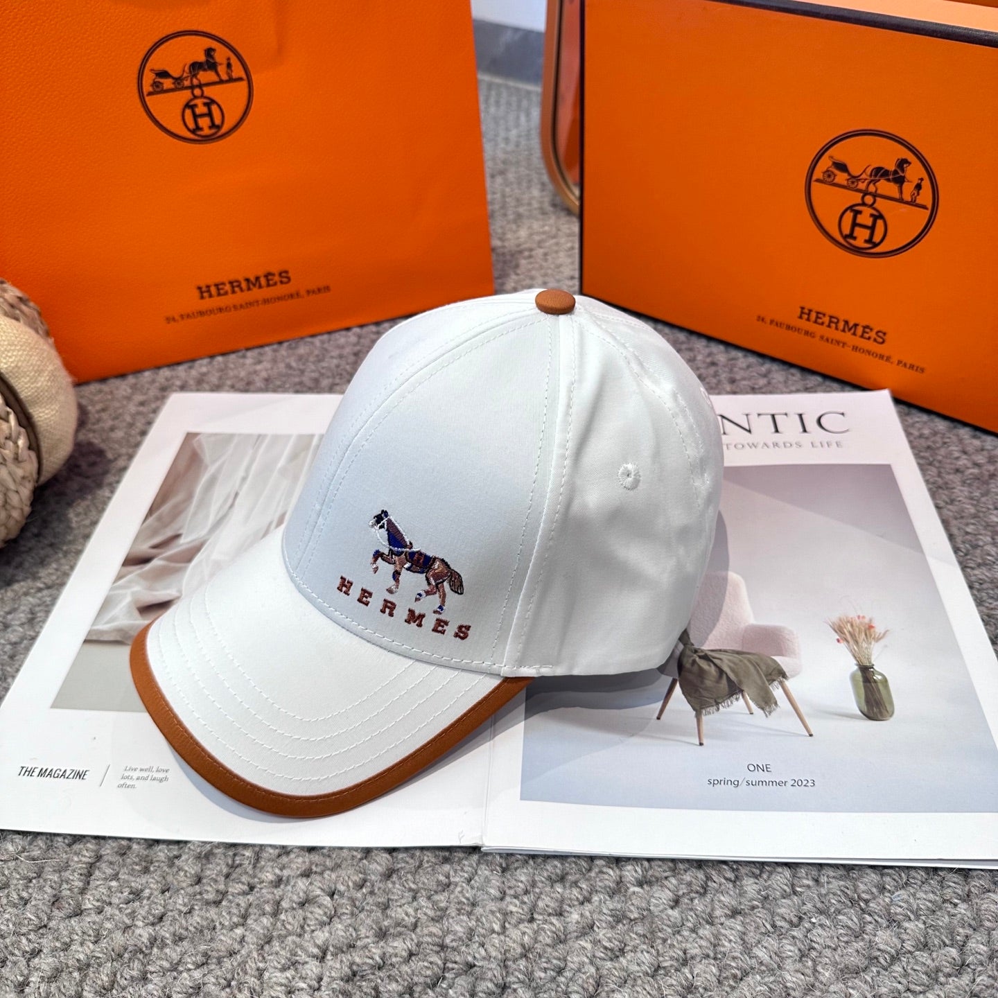 New baseball cap