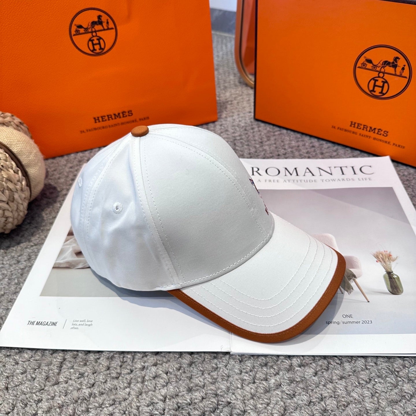New baseball cap