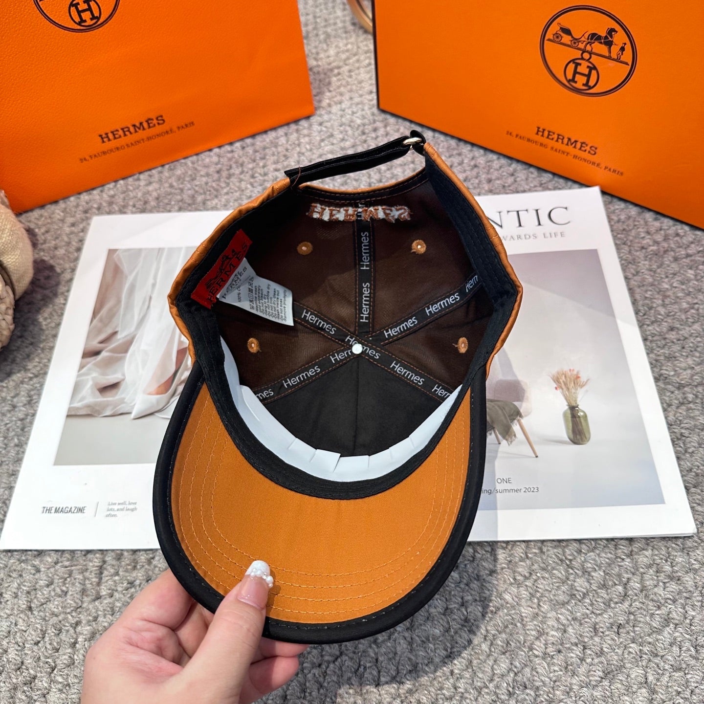 New baseball cap