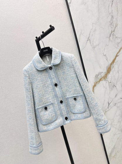 25fw new rattan check lapel jacket