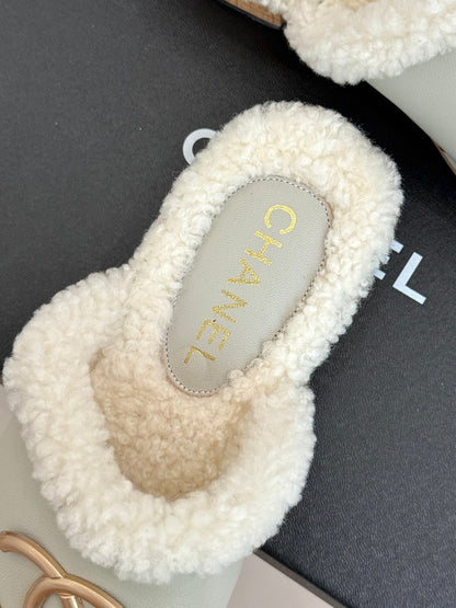 25 New Solid Wood Sole Thick-Sole Half Slippers