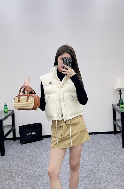 25 Detachable sleeve vest down jacket