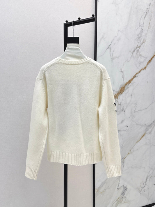 25fw new baseball bear pullover sweater