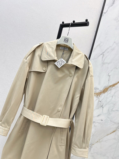 25fw new mid-length windbreaker jacket