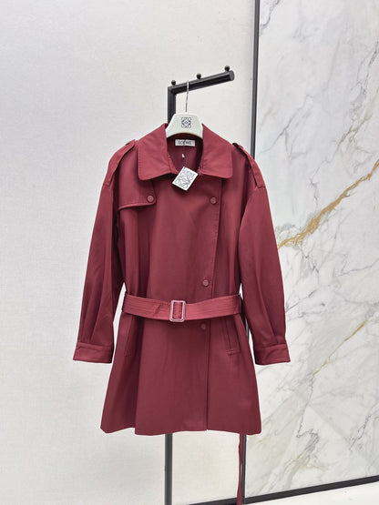 25fw new mid-length windbreaker jacket