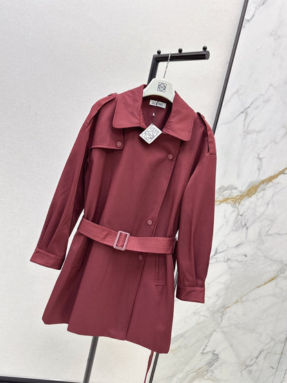 25fw new mid-length windbreaker jacket
