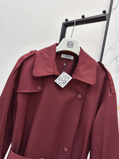 25fw new mid-length windbreaker jacket