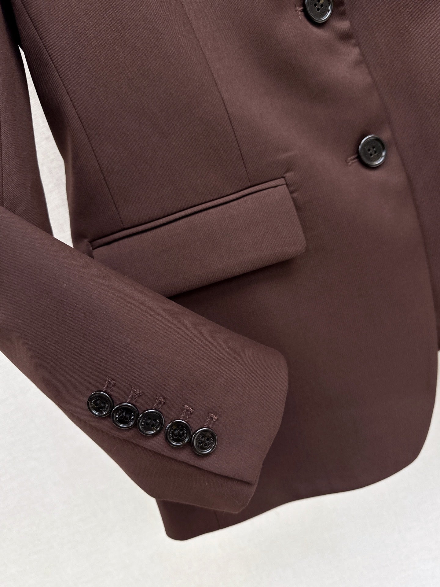 25fw new embroidered letter logo suit jacket + trousers set