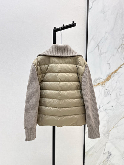 25fw new wool stitching down jacket