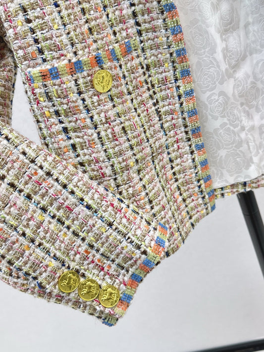 25fw new woven tweed jacket