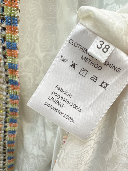 25 New woven woolen woolen woolen coat