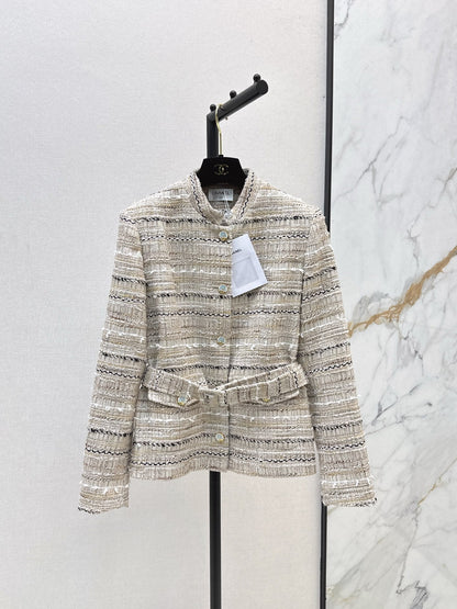25 New socialite style woven jacket