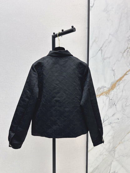 25 New jacquard logo jacket