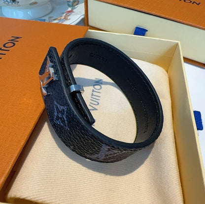 Vintage leather rope bracelet