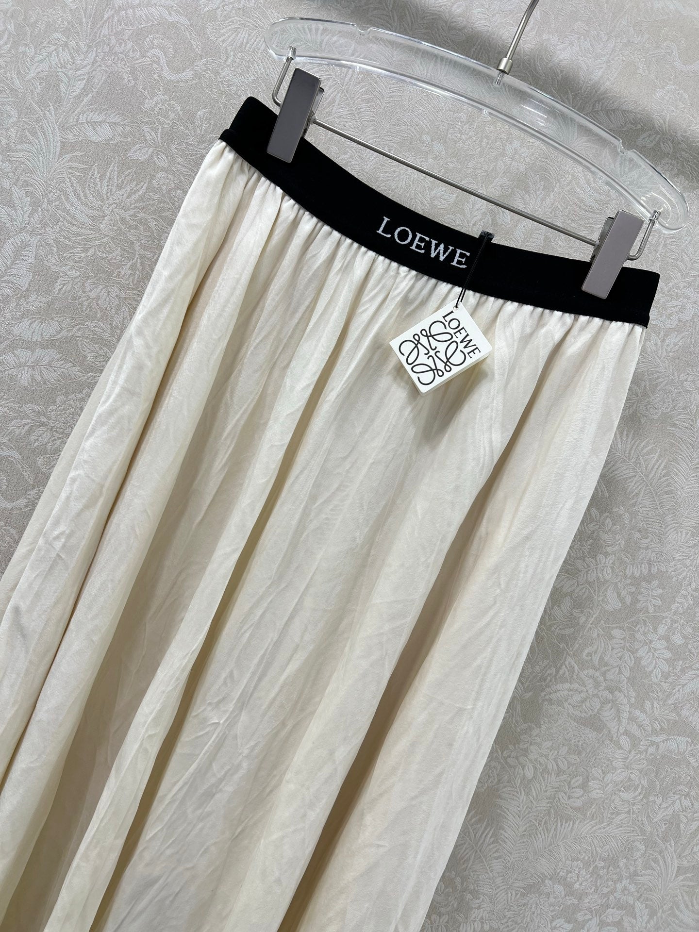 25fw new pleated velvet skirt
