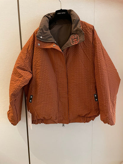 25fw new vintage double-sided down jacket